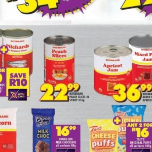 Syrup at Shoprite