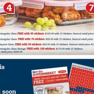 Stickers at Pick n Pay Hyper