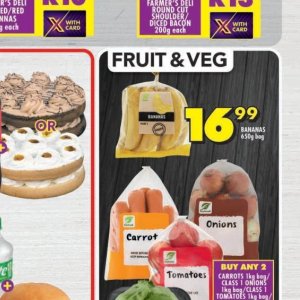 Bananas at Shoprite