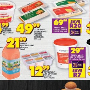 Cheese at Shoprite