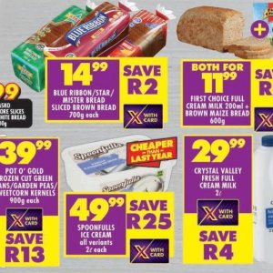 Bread at Shoprite