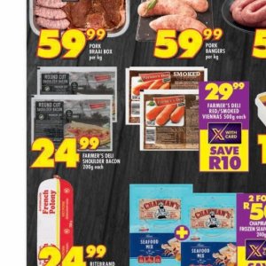Bacon at Shoprite