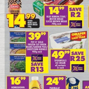 Peas at Shoprite