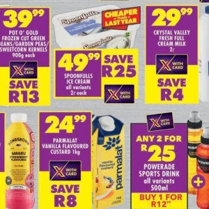 Cream at Shoprite