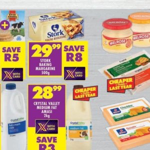 Margarine at Shoprite