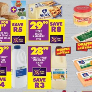 Margarine at Shoprite