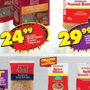 Noodles at Shoprite