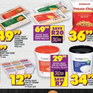 Cheese at Shoprite