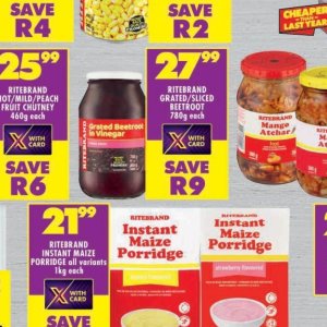 Beetroot at Shoprite