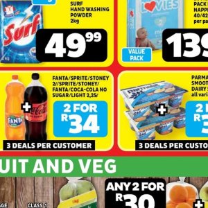 Fizzy drink at Usave