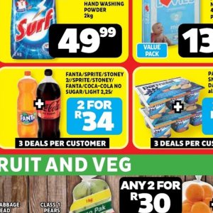 Fizzy drink at Usave