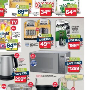 Battery charger at Pick n Pay Hyper