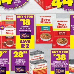 Soup at Shoprite