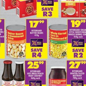 Butter at Shoprite