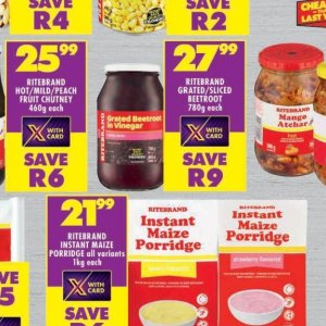 Vinegar at Shoprite