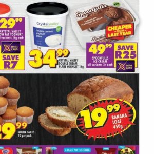 Cream at Shoprite
