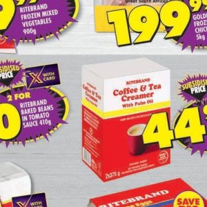 Cream at Shoprite