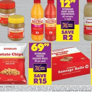 Sausage at Shoprite
