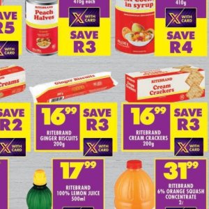Biscuits at Shoprite