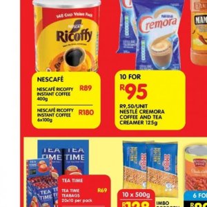 Coffee at Shoprite