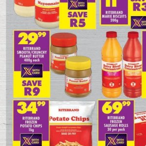 Butter at Shoprite