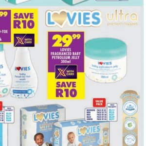 Petroleum jelly at Shoprite