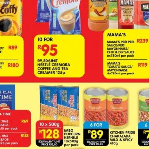 Tea at Shoprite