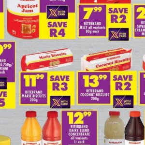 Biscuits at Shoprite