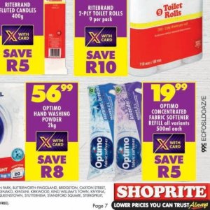 Fabric at Shoprite