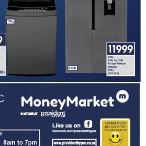 Refrigerator at President Hyper
