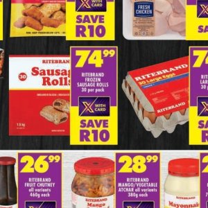 Sausage at Shoprite