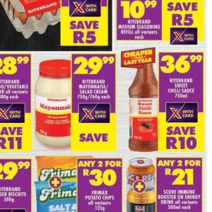 Mayonnaise at Shoprite