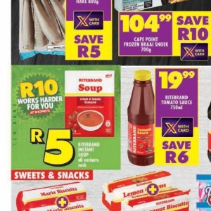 Soup at Shoprite