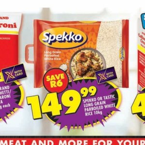 Rice at Shoprite