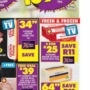 Bread at Shoprite
