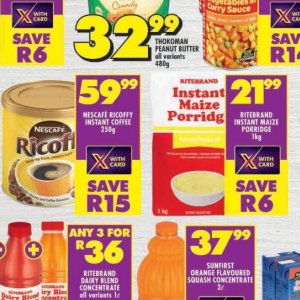 Coffee at Shoprite