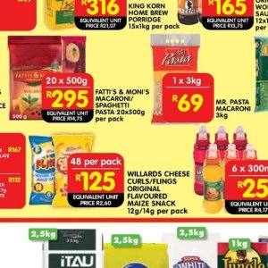 Spaghetti maggi  at Shoprite