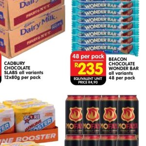 Chocolate at Shoprite