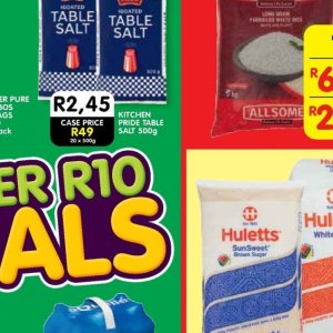 Salt at Shoprite