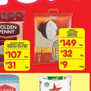 Rice at Shoprite