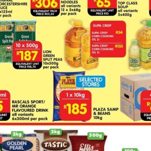 Peas at Shoprite