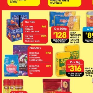 Tea at Shoprite