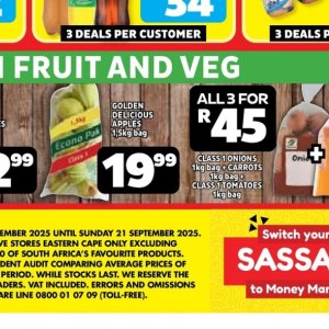 Apples at Usave