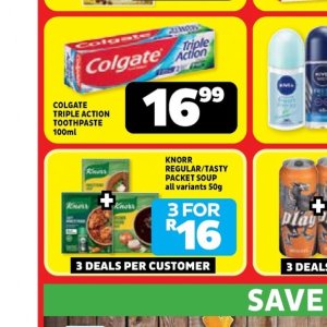 Toothpaste colgate  at Usave