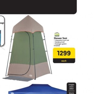 Shower at Makro
