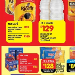 Coffee at Shoprite