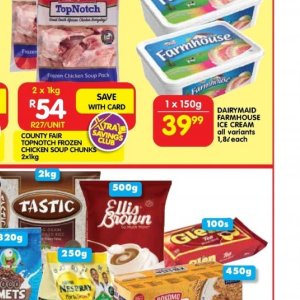 Ice cream at Shoprite