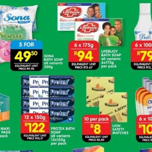 Soap at Shoprite