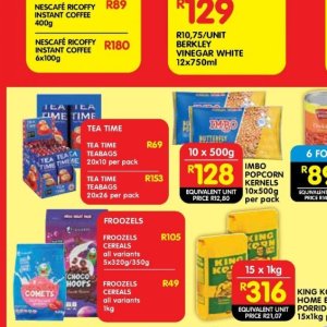 Tea at Shoprite