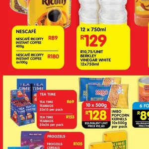 Coffee at Shoprite